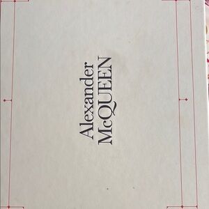 Alexander McQueen Cream Coffee Table Book Accent
